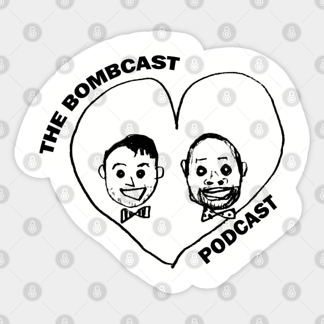 The Bombcast Podcast Sticker by Bombcast Podcast